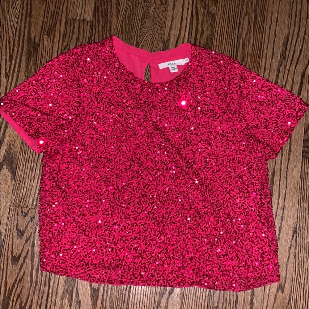 alice + olivia Piera Slouchy Top